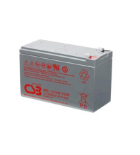 CSB Battery 12V 9AH Long Life / Flame Retardant - Model : HRL1234WF2FR